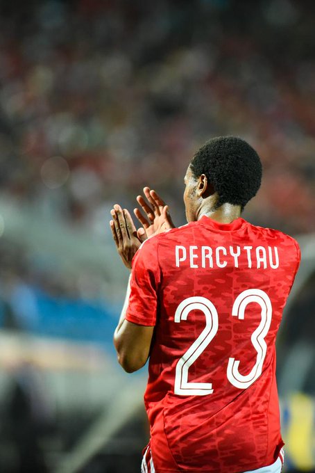 Percy Tau in scintillating for AI Ahly 