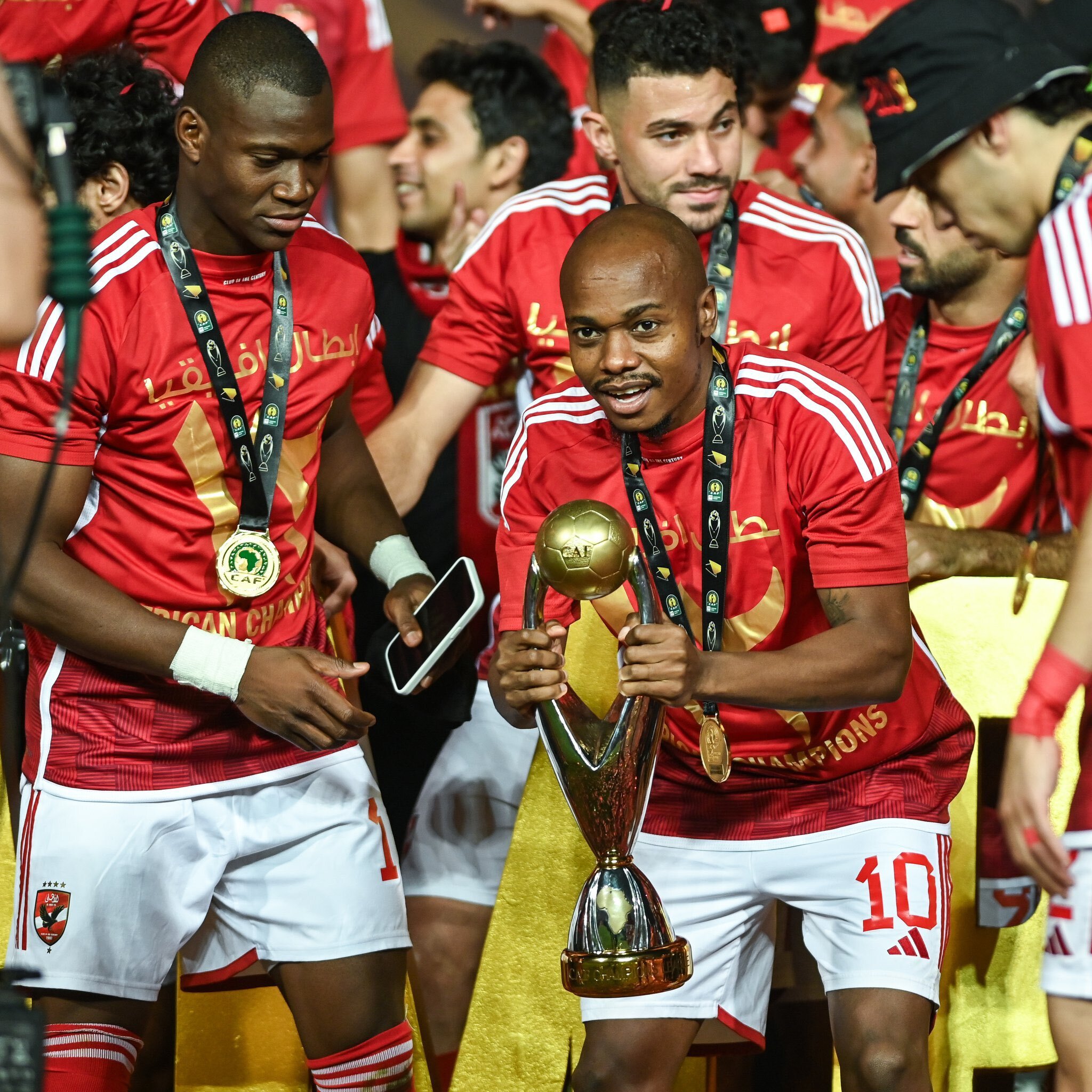 CAF Champions League last 8 matchups decided.